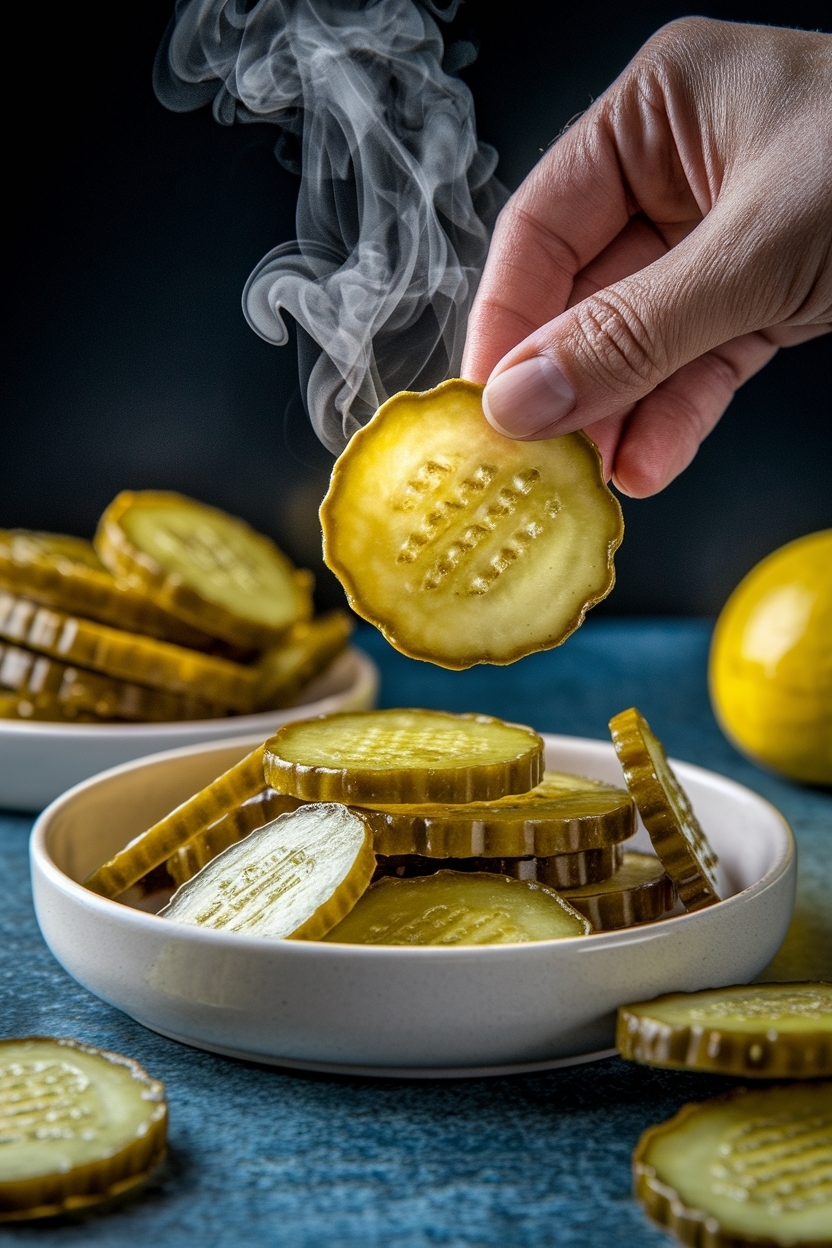 air fryer pickle chips recipe fried