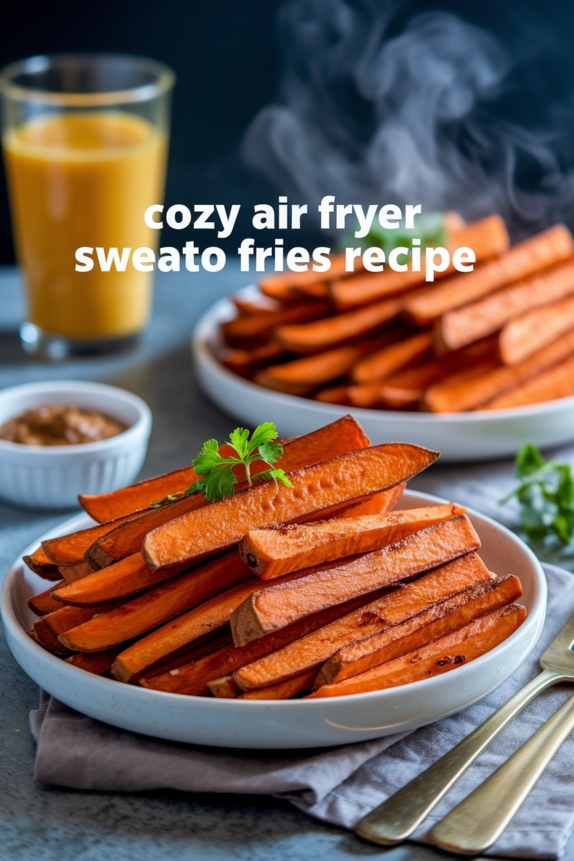 air fryer sweet potato fries recipe