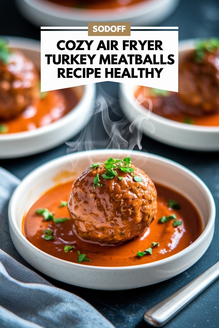 air fryer turkey meatballs recipe healthy