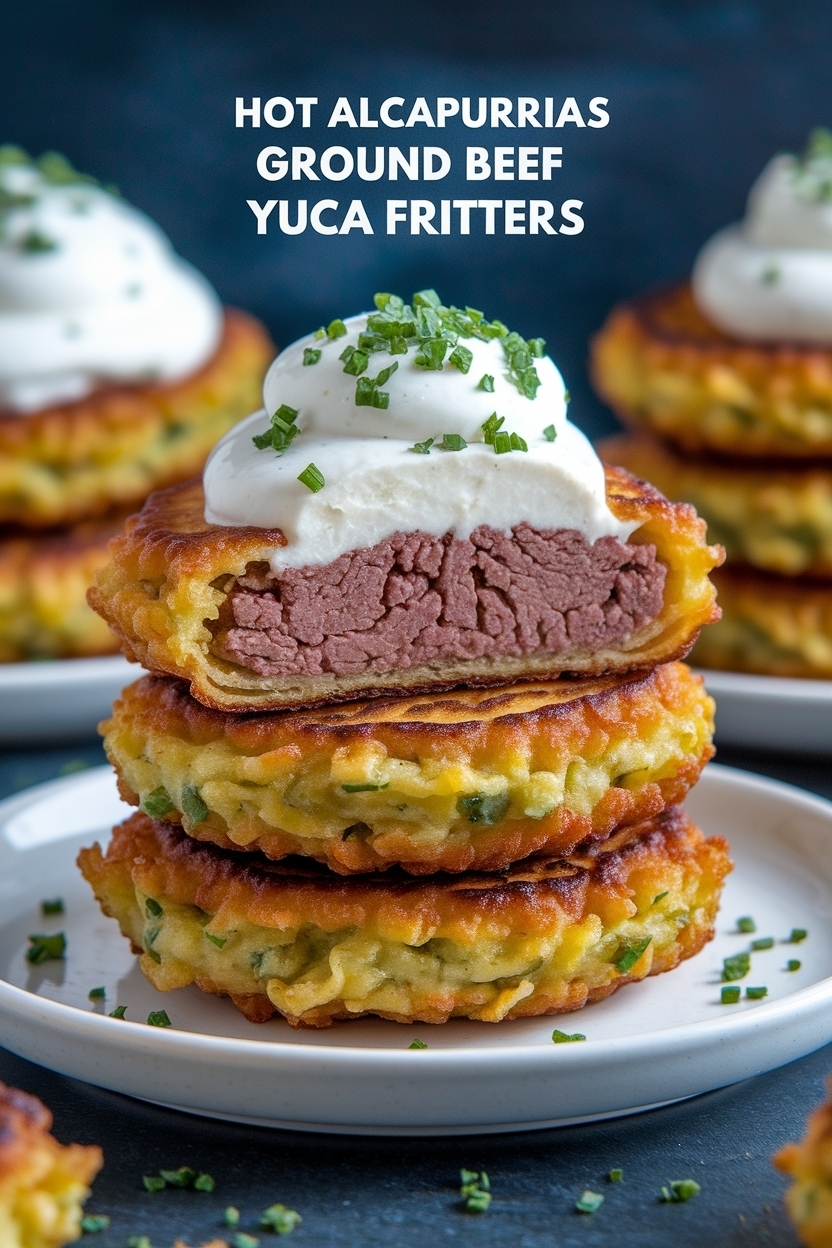 alcapurrias ground beef yuca fritters