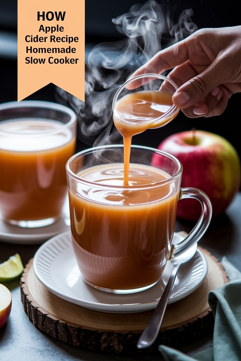 apple cider recipe homemade slow cooker