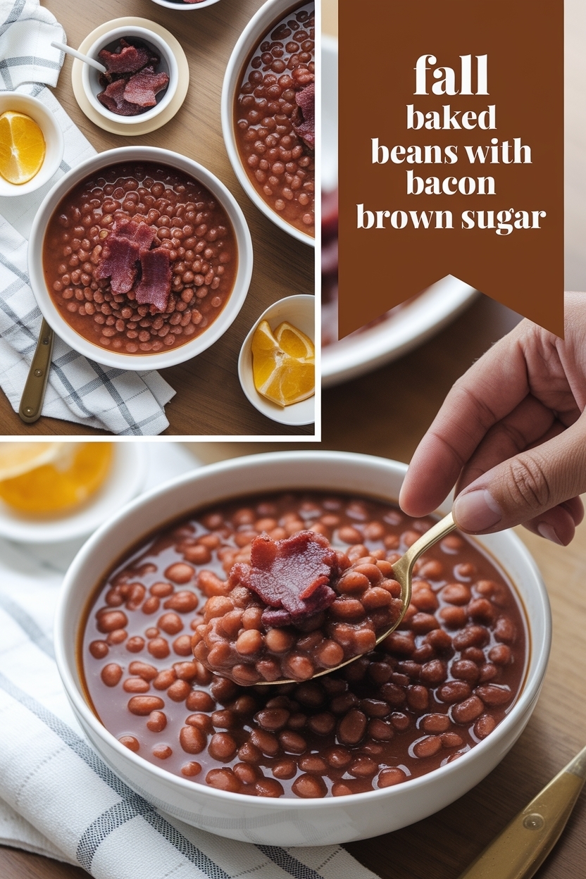 baked beans with bacon brown sugar