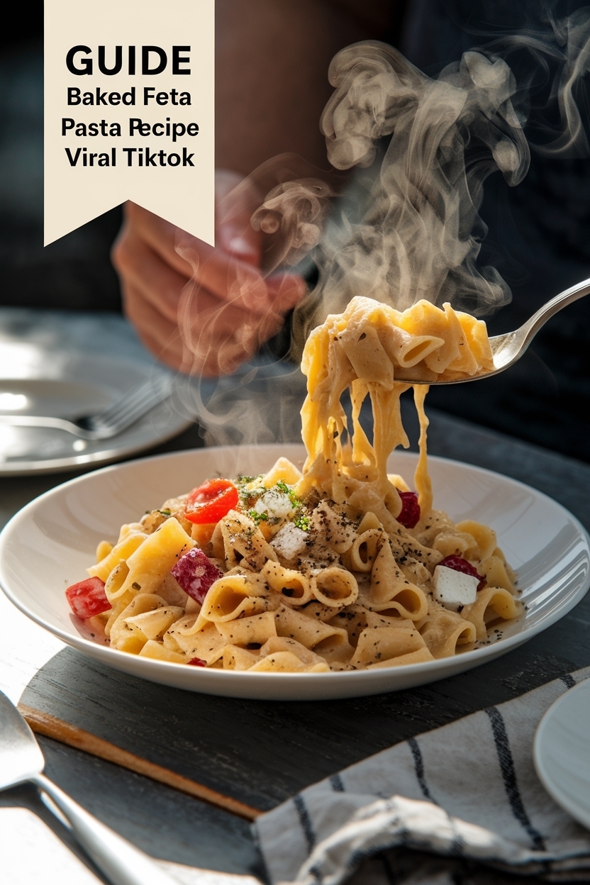 baked feta pasta recipe viral tiktok