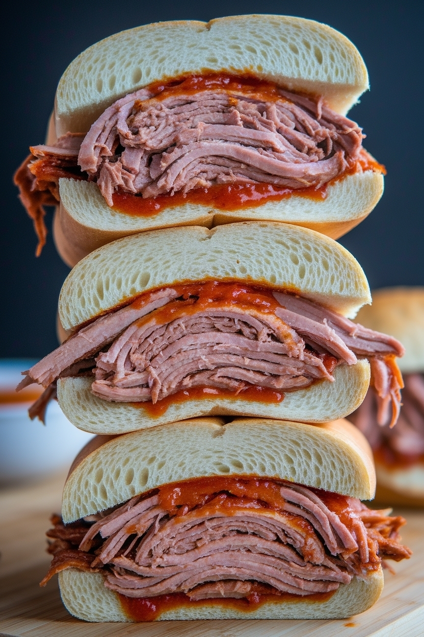 bbq pulled pork sandwiches slow cooker