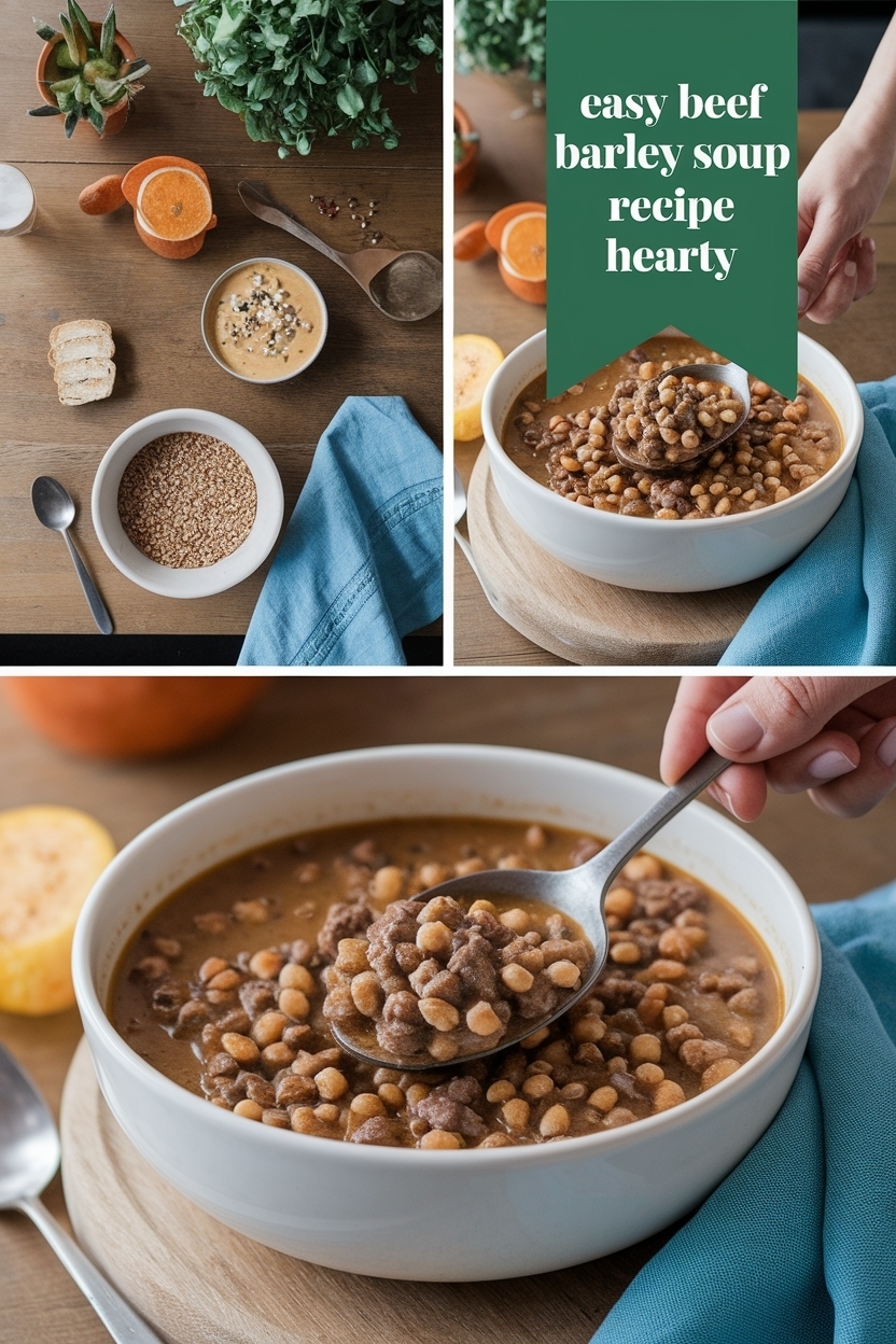 beef barley soup recipe hearty