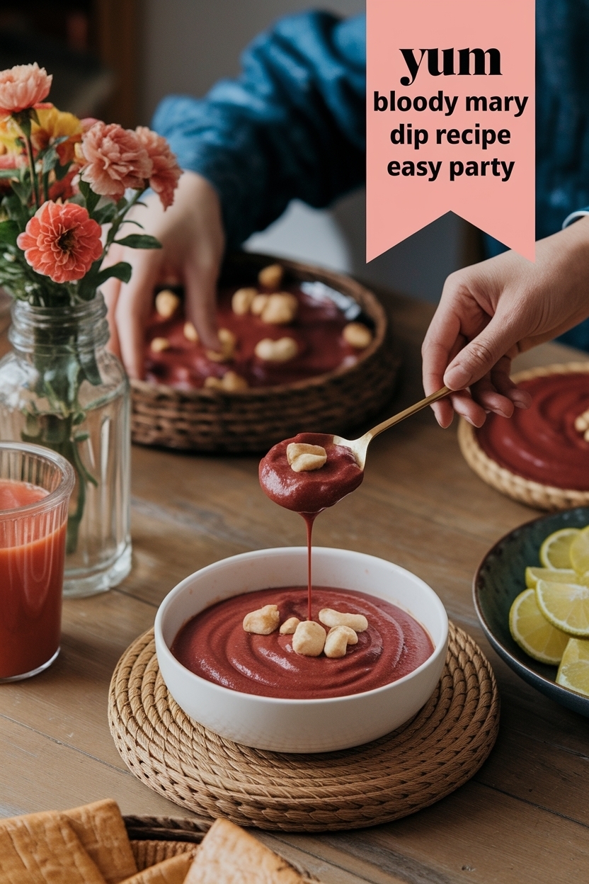 bloody mary dip recipe easy party