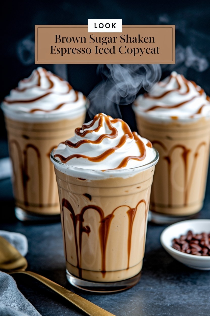 brown sugar shaken espresso iced copycat