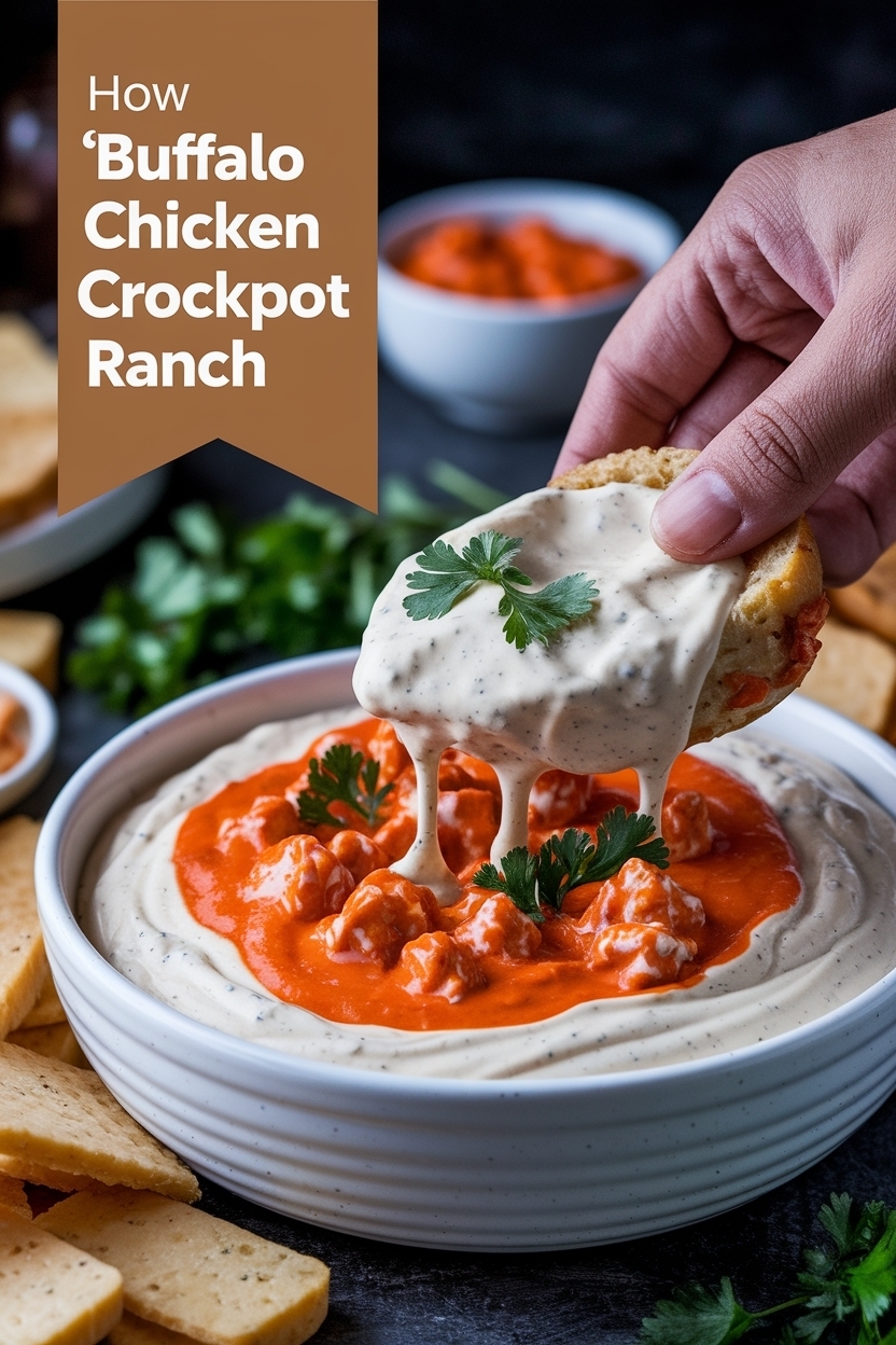 buffalo chicken dip crockpot ranch