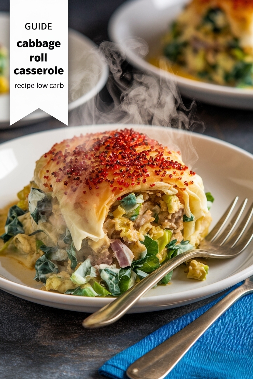 cabbage roll casserole recipe low carb