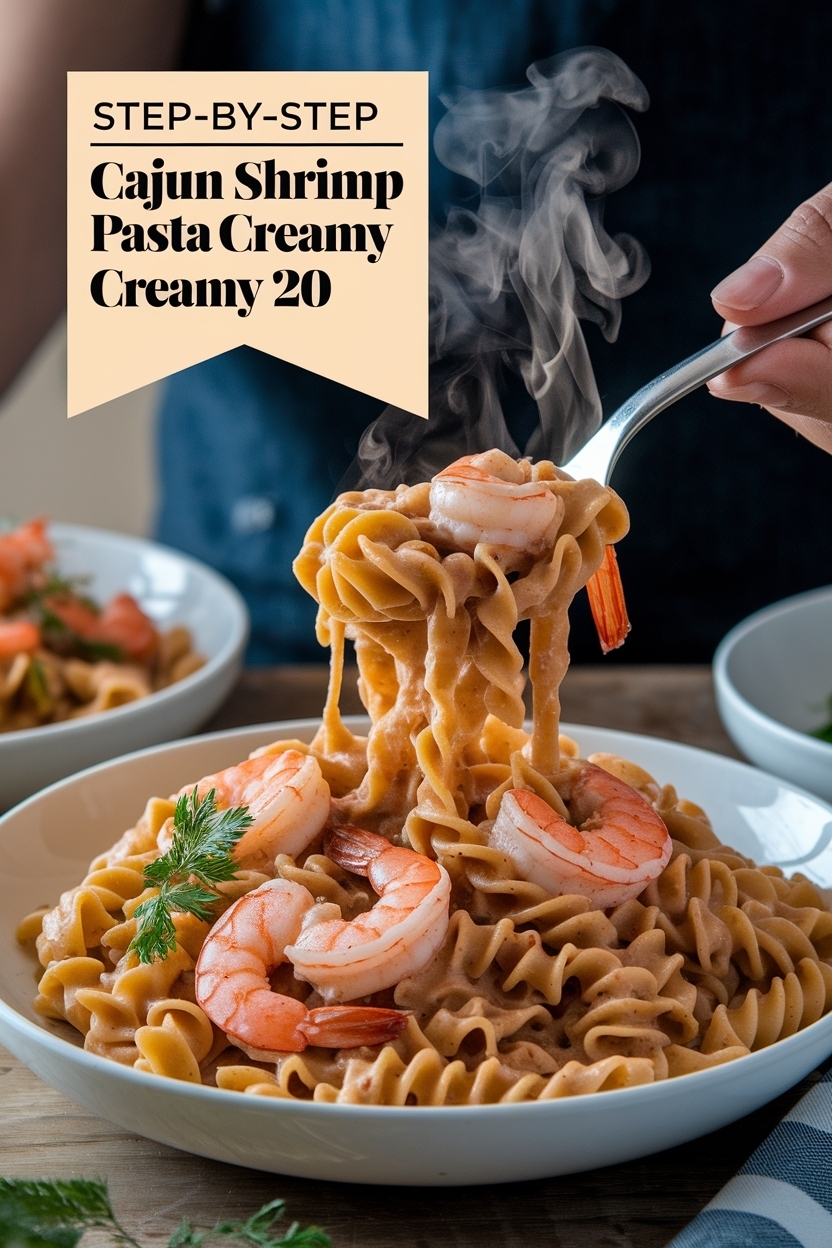 cajun shrimp pasta creamy 20 minutes