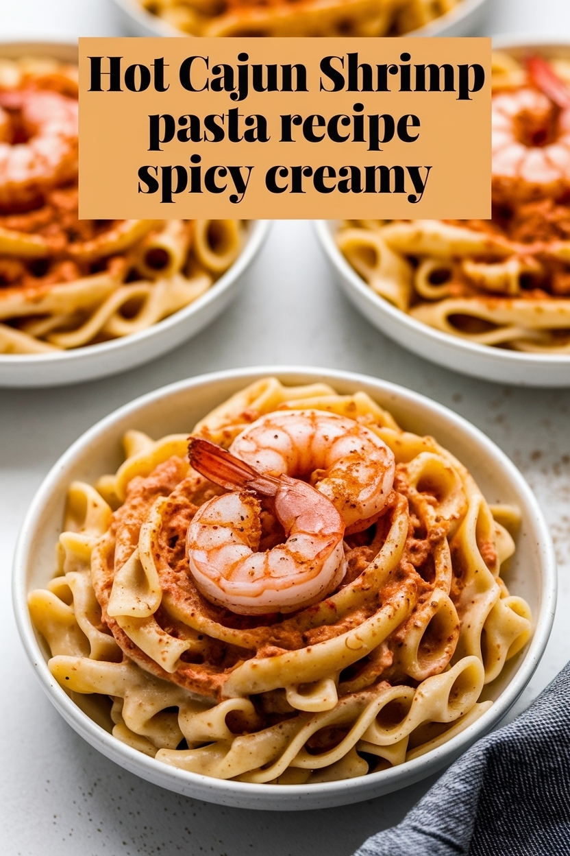 cajun shrimp pasta recipe spicy creamy