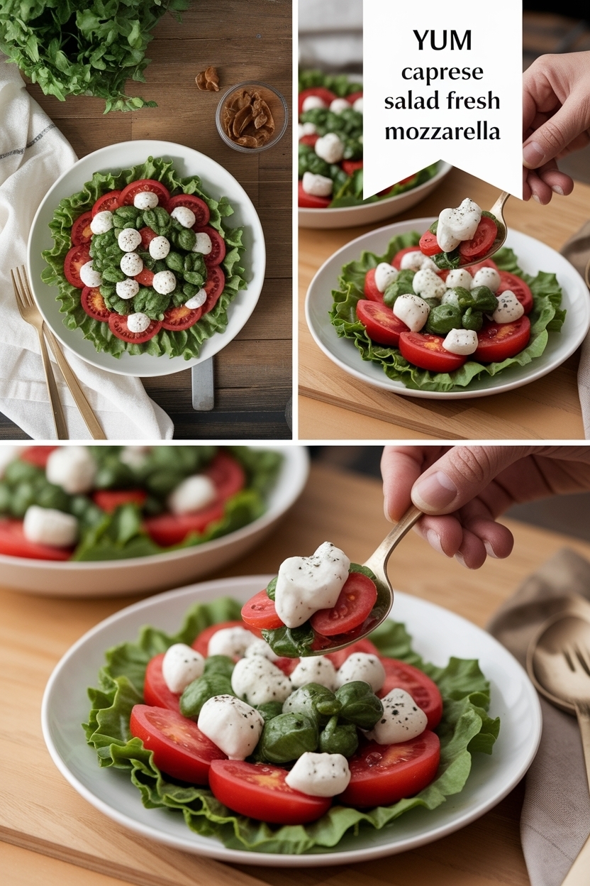 caprese salad recipe fresh mozzarella