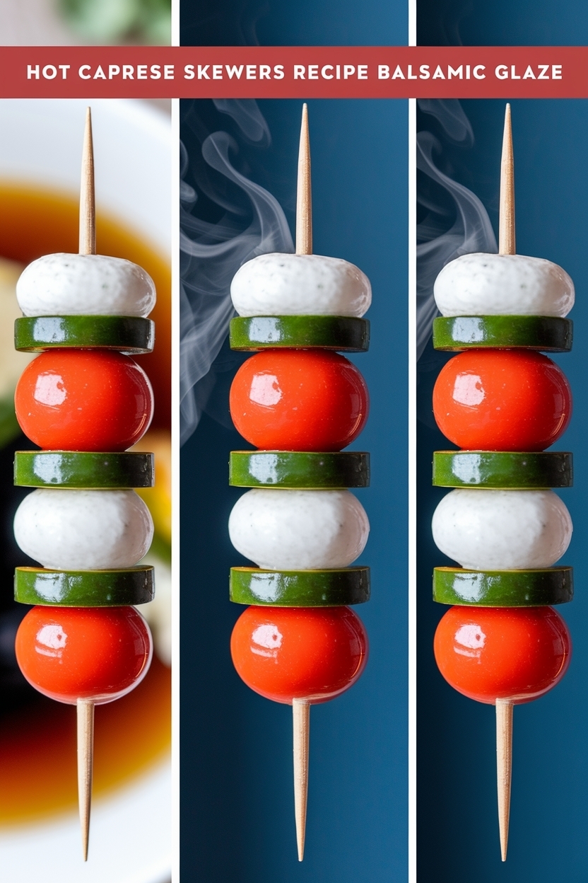 caprese skewers recipe balsamic glaze
