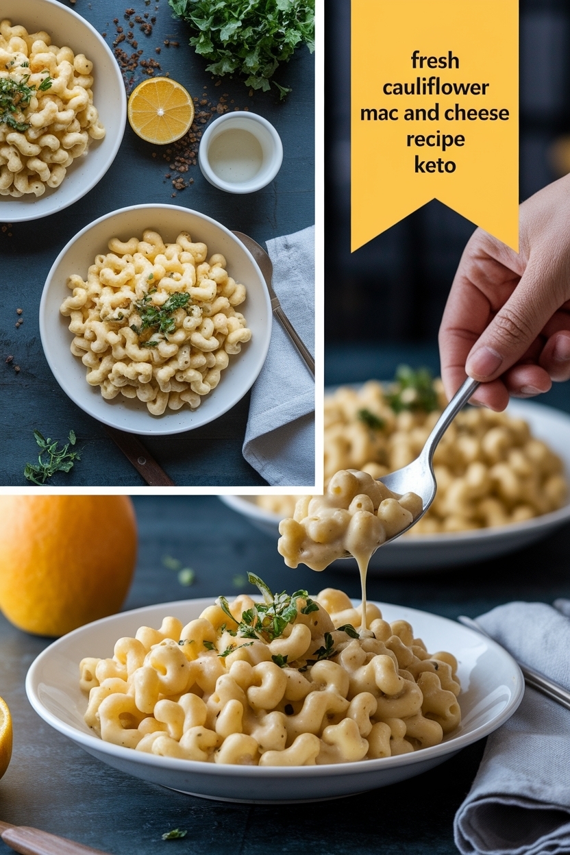 cauliflower mac and cheese recipe keto