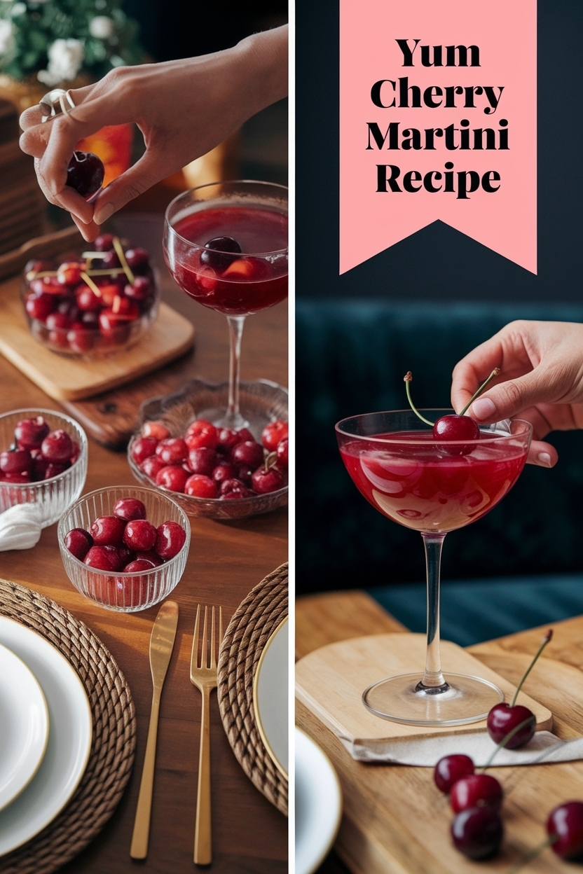 cherry martini recipe easy