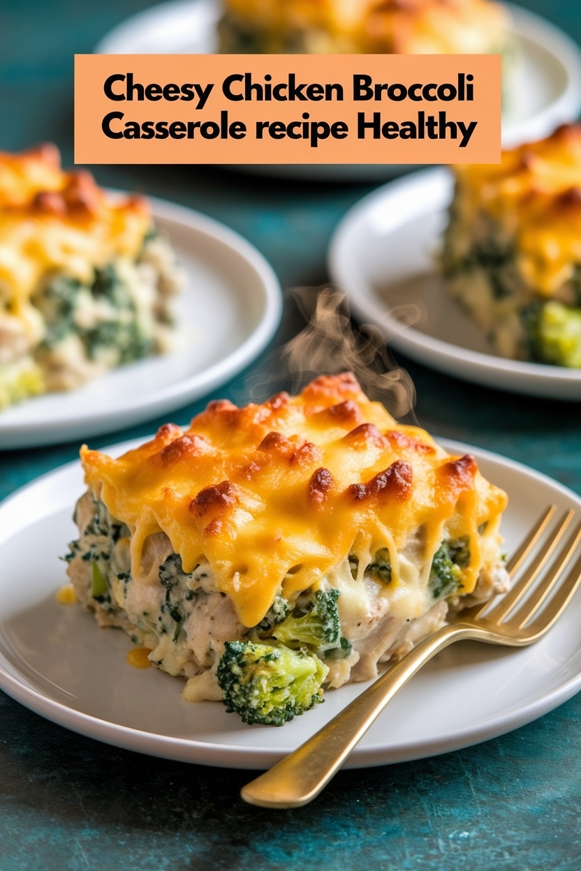chicken broccoli casserole recipe healthy