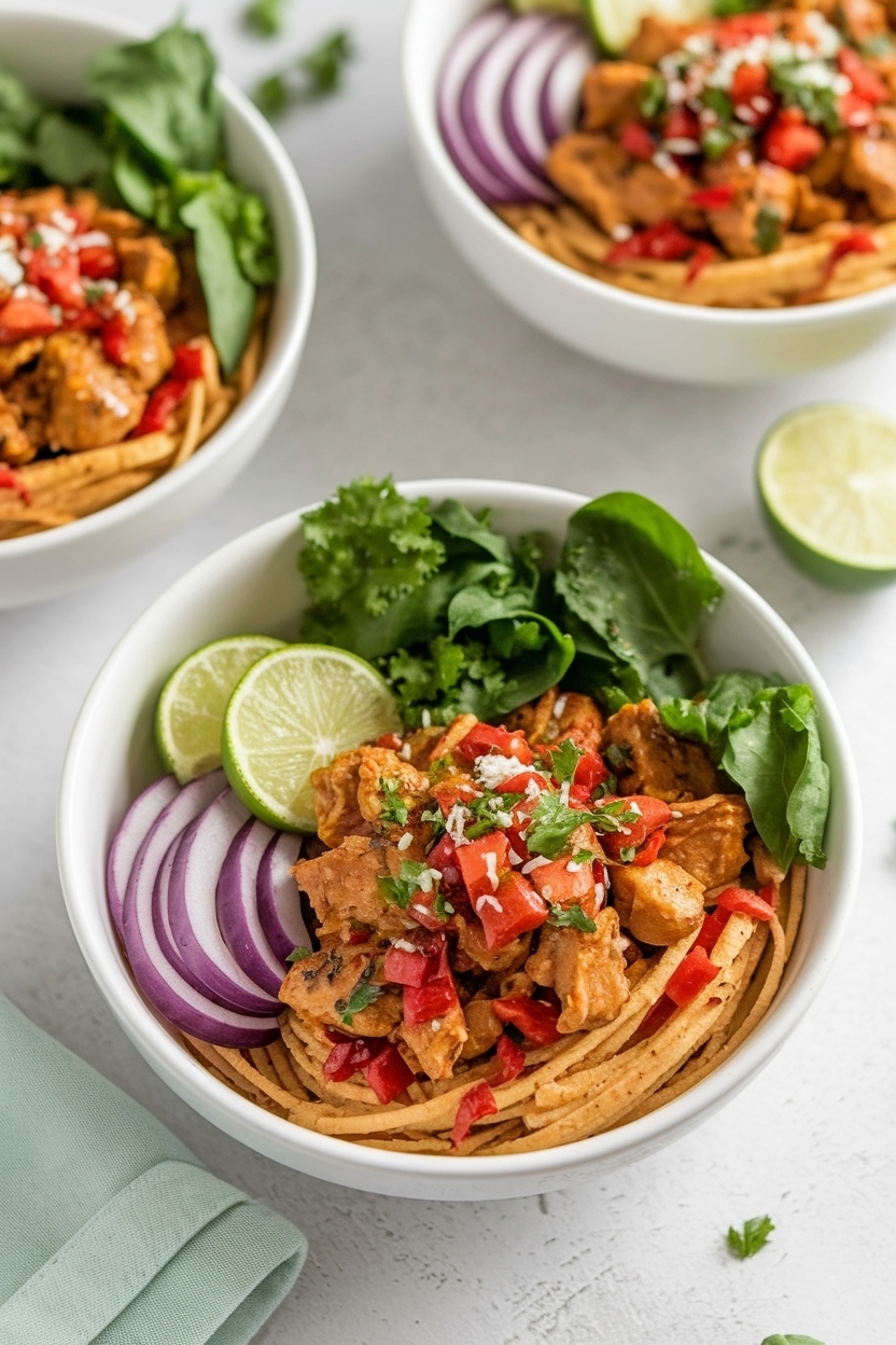 chicken fajita meal prep bowls recipe