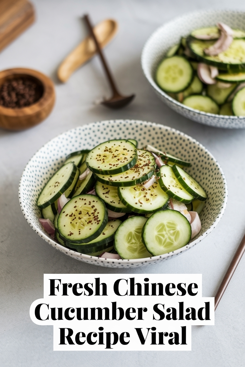 chinese cucumber salad recipe viral