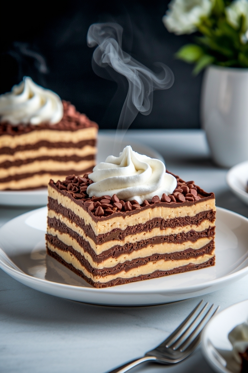 chocolate lasagna recipe no bake dessert