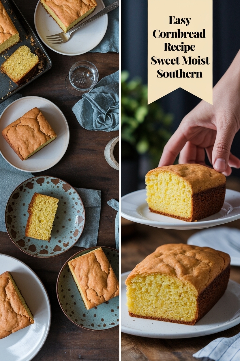 cornbread recipe sweet moist southern