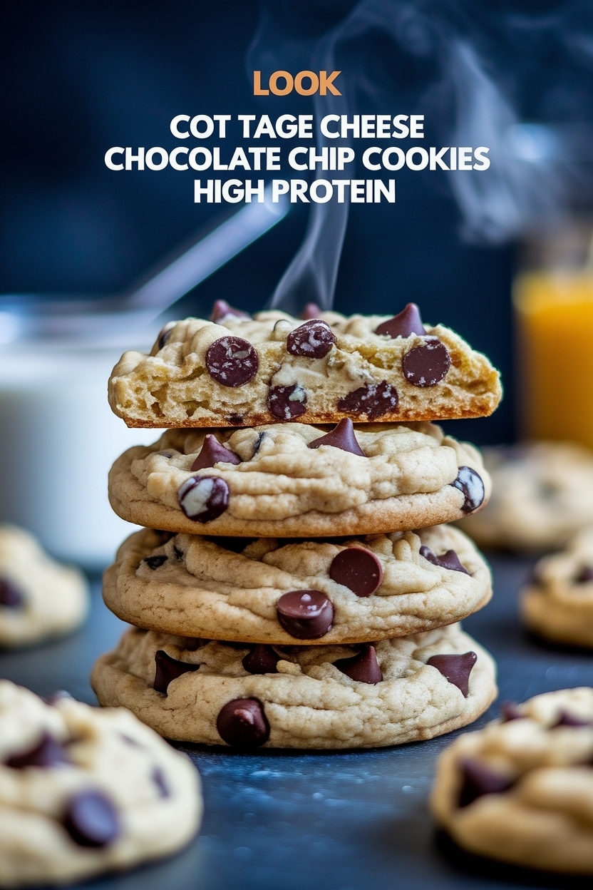 cottage cheese chocolate chip cookies high protein