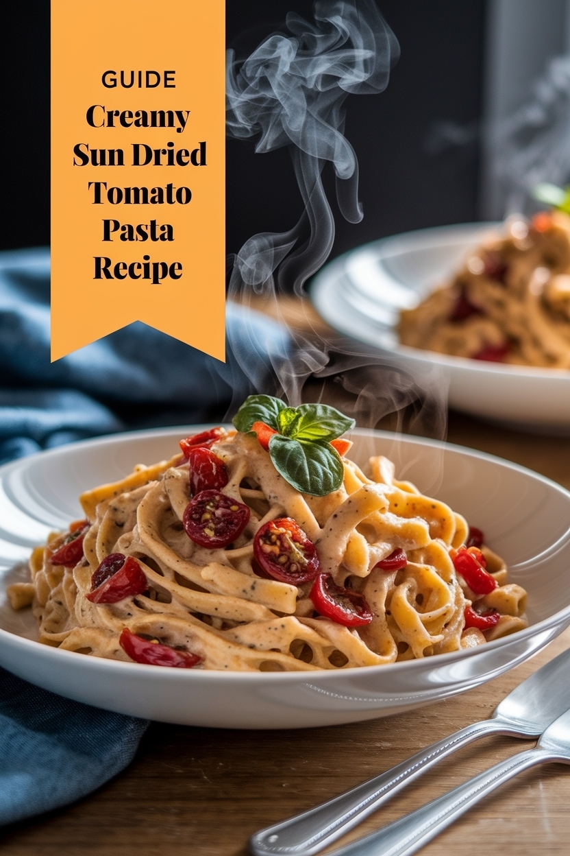 creamy sun dried tomato pasta recipe