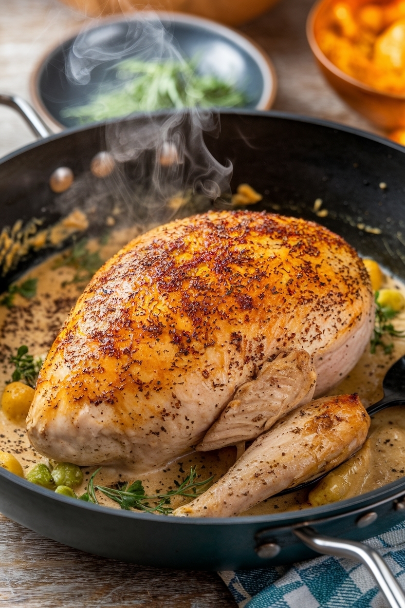 creamy tuscan chicken recipe one pan