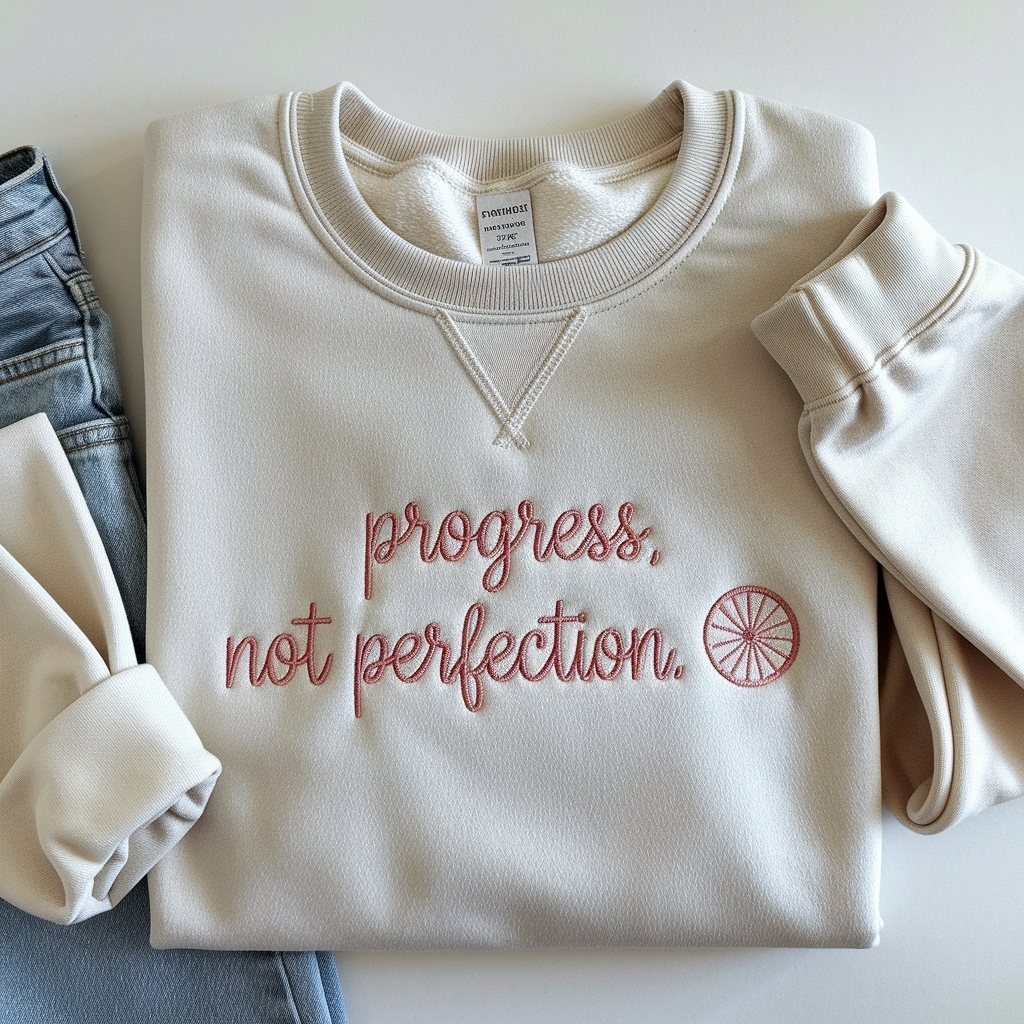 ## How to Create a Modern Embroidered Sweatshirt: A Step-by-Step Guide