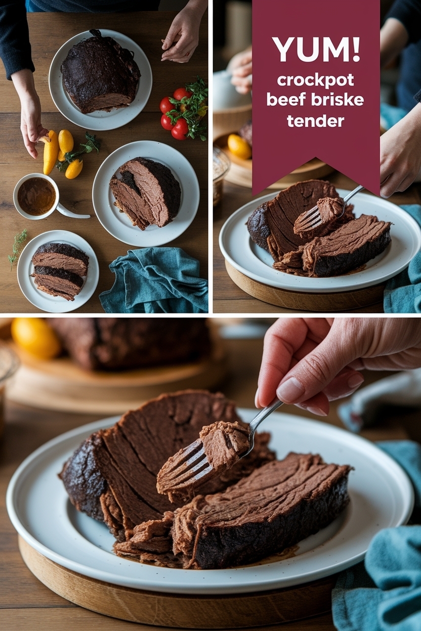 crockpot beef brisket recipe tender