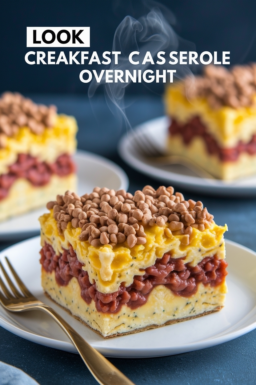 crockpot breakfast casserole overnight