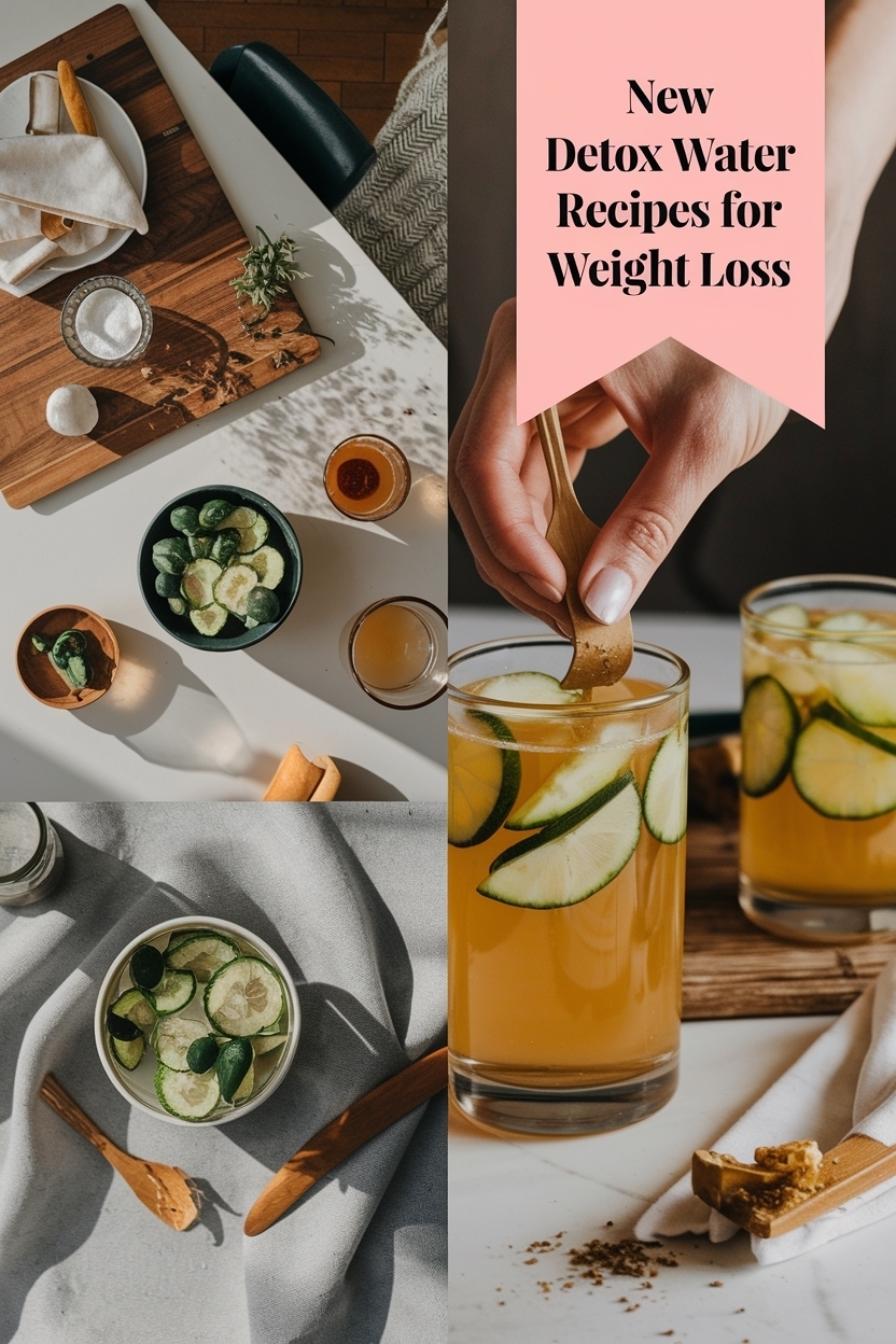 detox water recipes for weight loss