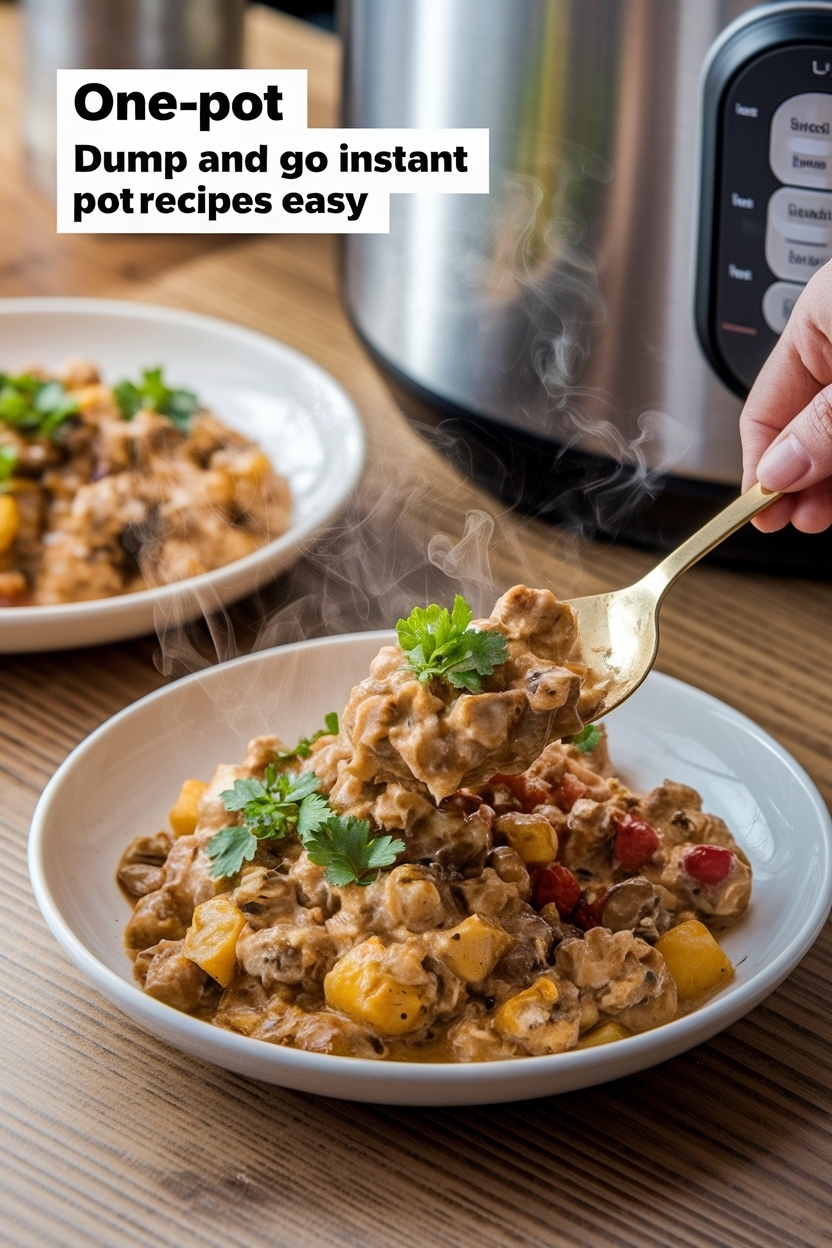 dump and go instant pot recipes easy