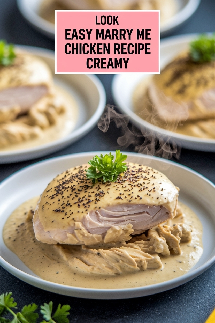 easy marry me chicken recipe creamy