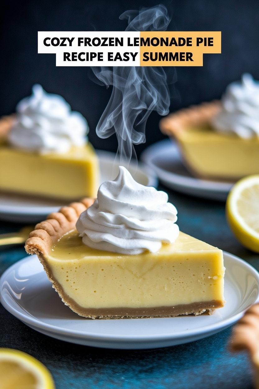 frozen lemonade pie recipe easy summer