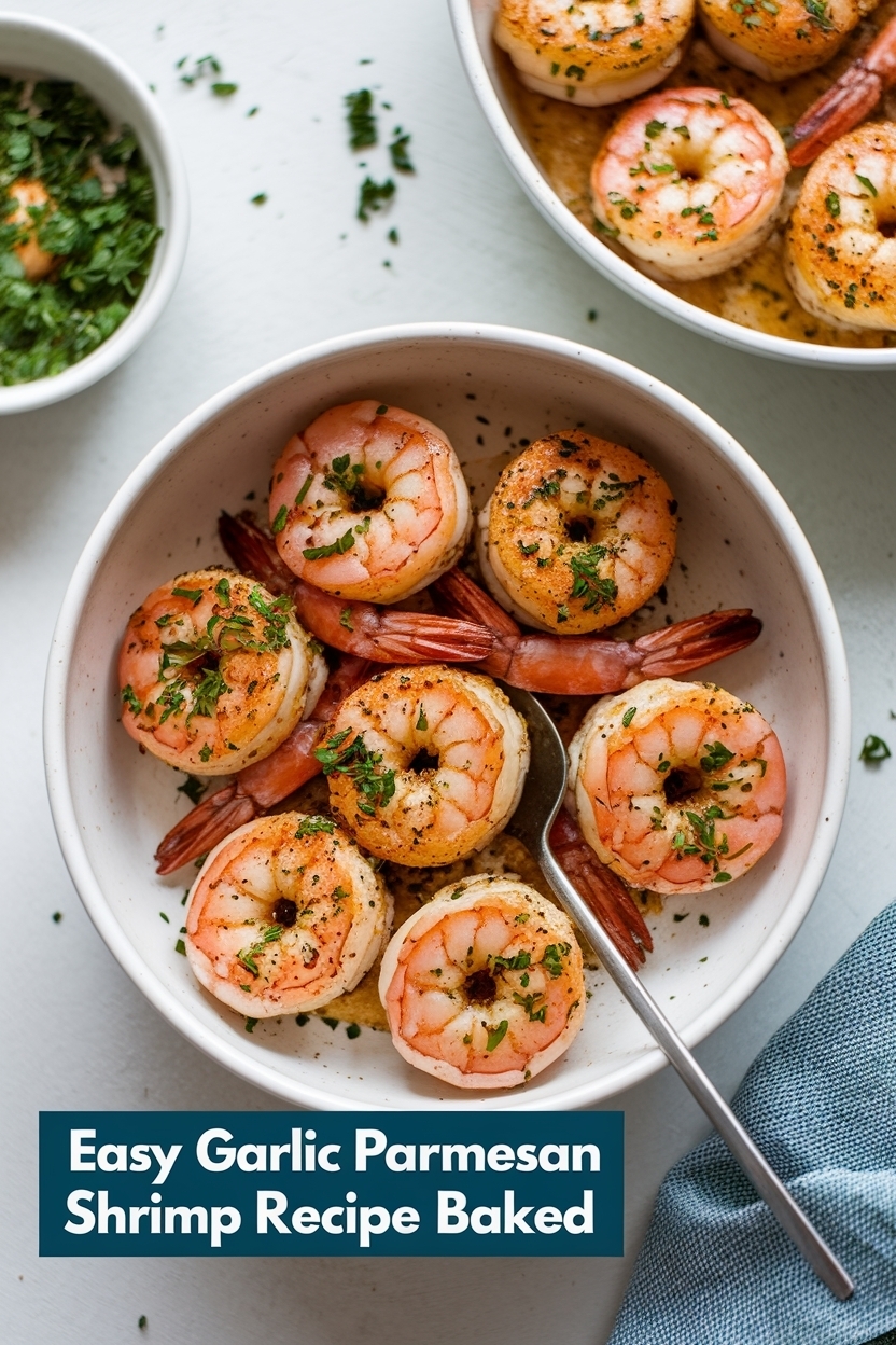 garlic parmesan shrimp recipe baked