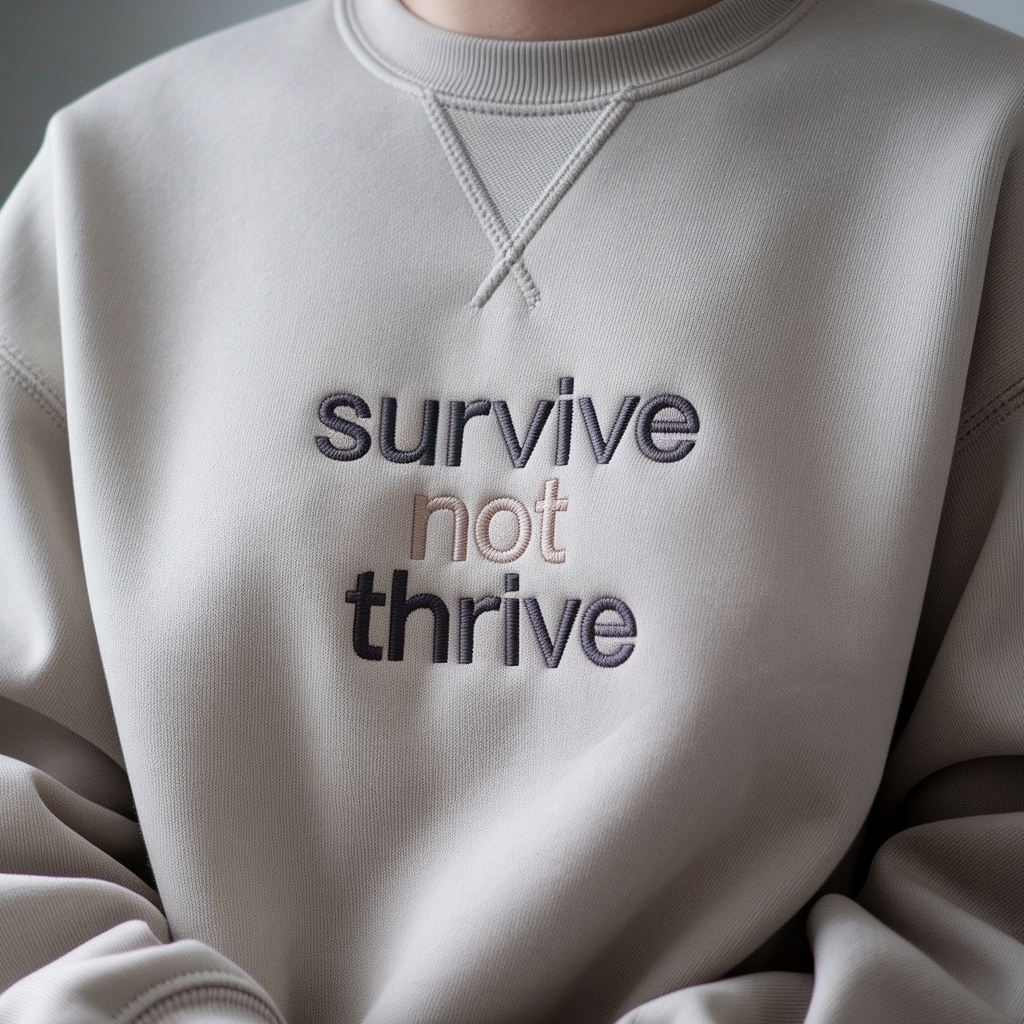 ## How to Generate a Neutral Embroidered Sweatshirt for Style