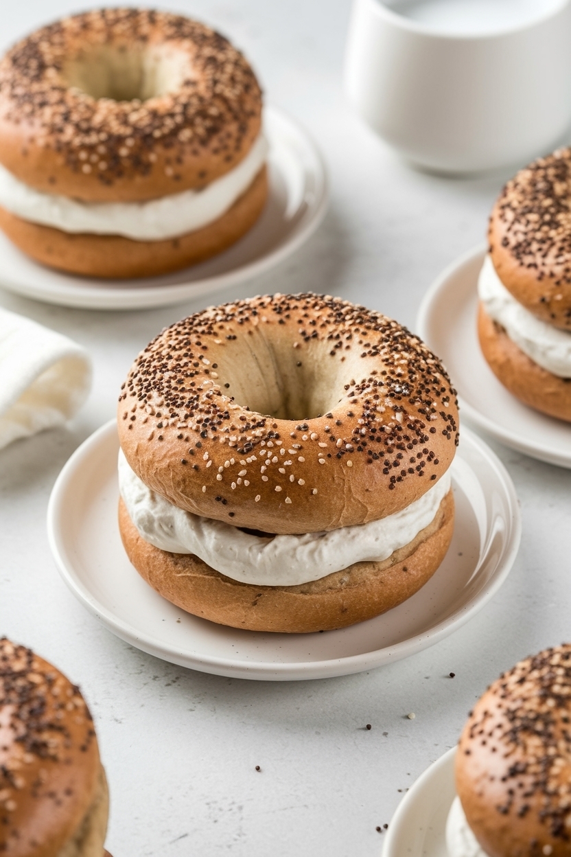 greek yogurt protein bagels 2 ingredient dough