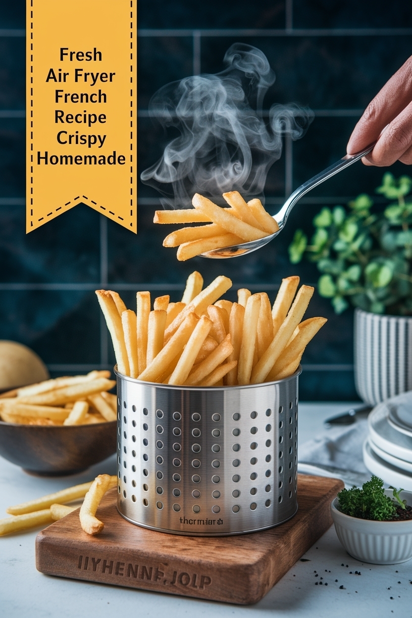 air fryer french fries recipe crispy homemade