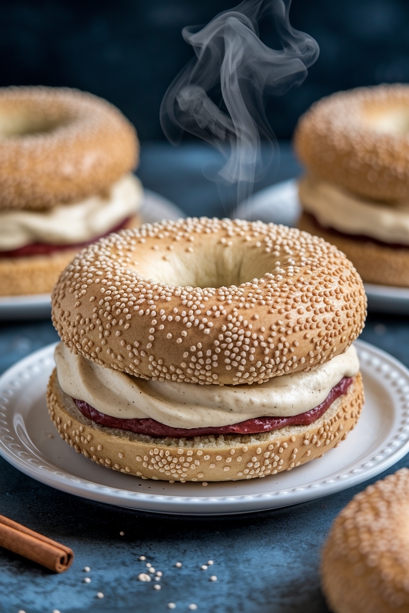 cinnamon raisin protein bagels air fryer