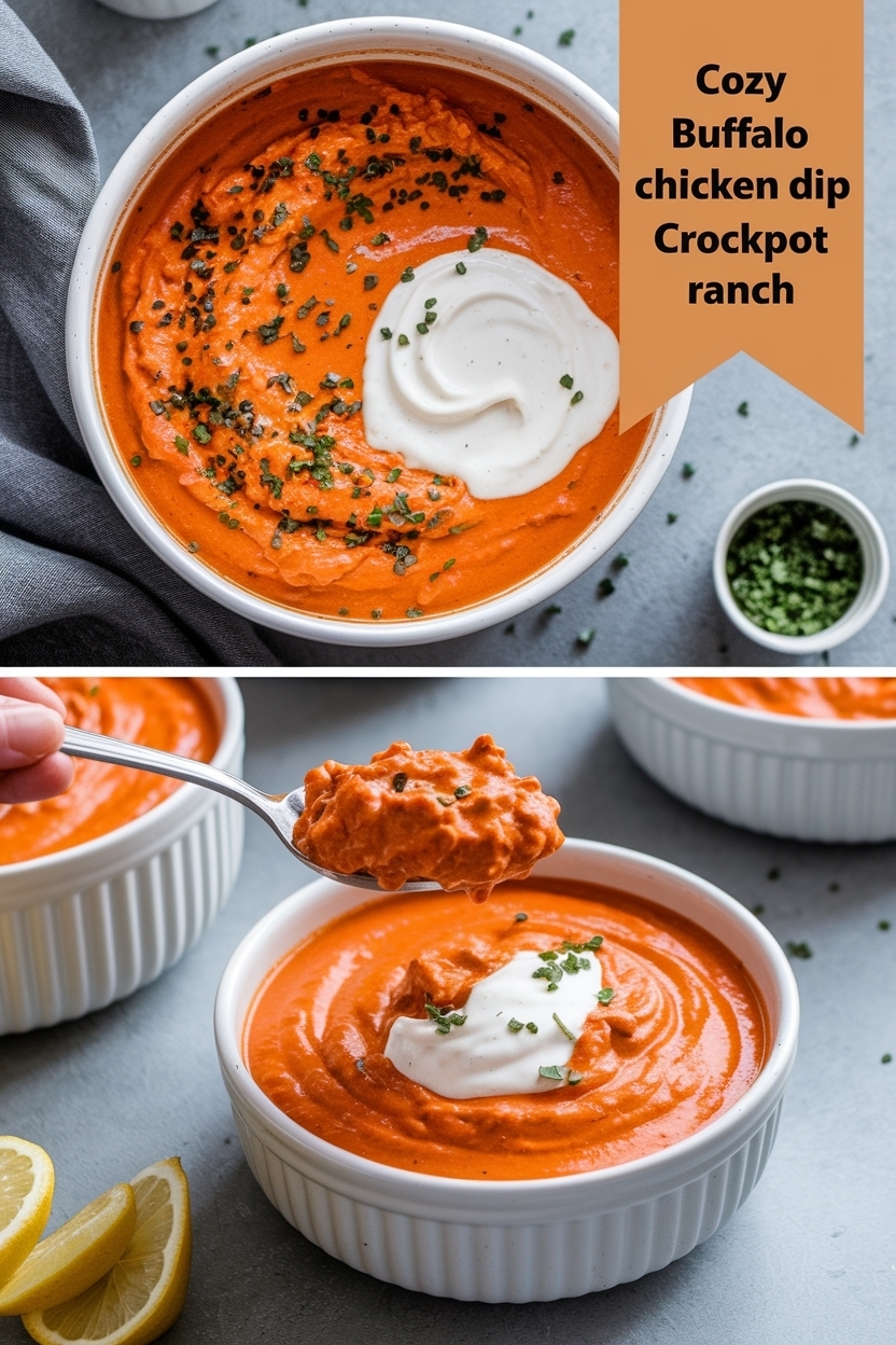 buffalo chicken dip crockpot ranch