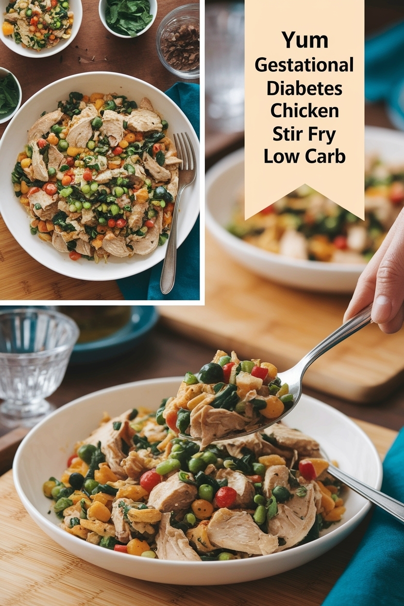 gestational diabetes chicken stir fry low carb