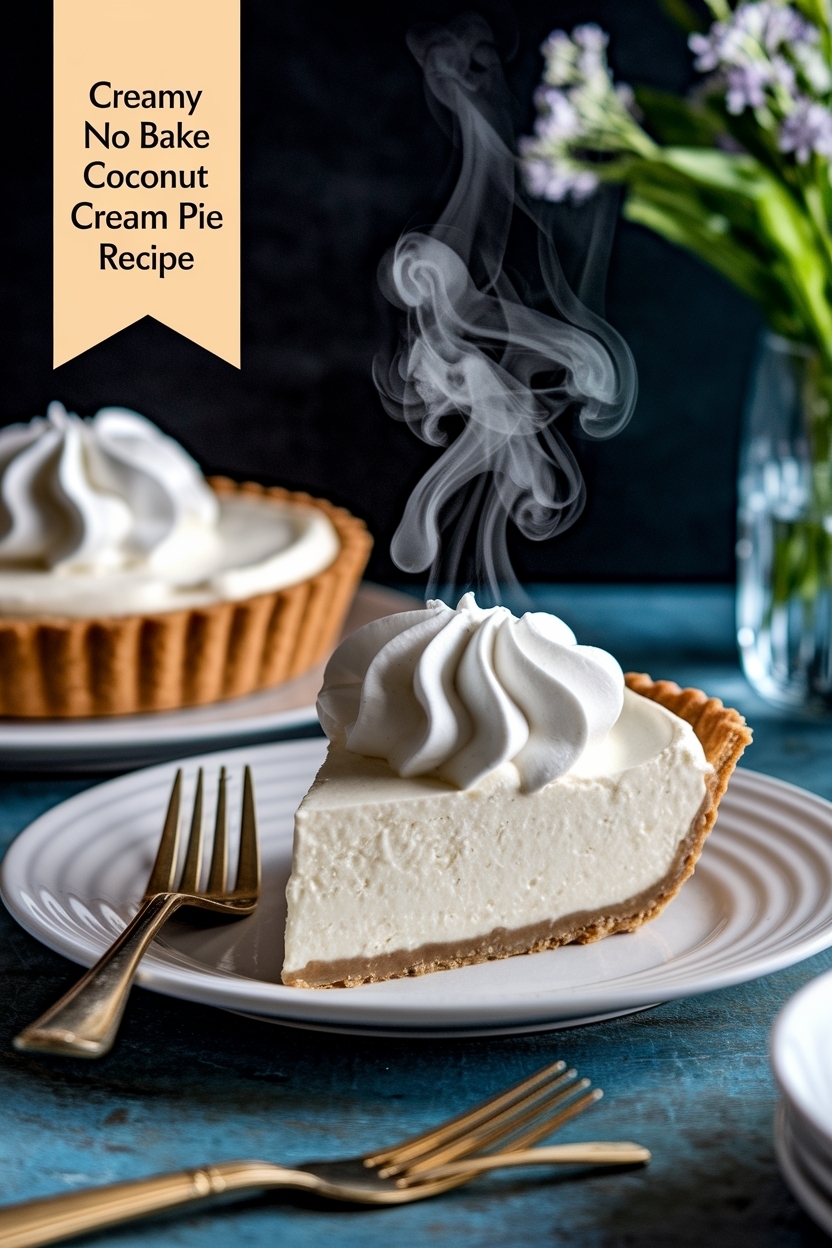 no bake coconut cream pie recipe