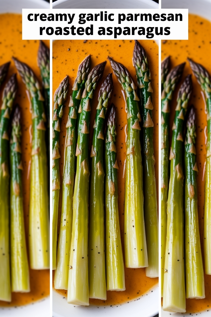 garlic parmesan roasted asparagus
