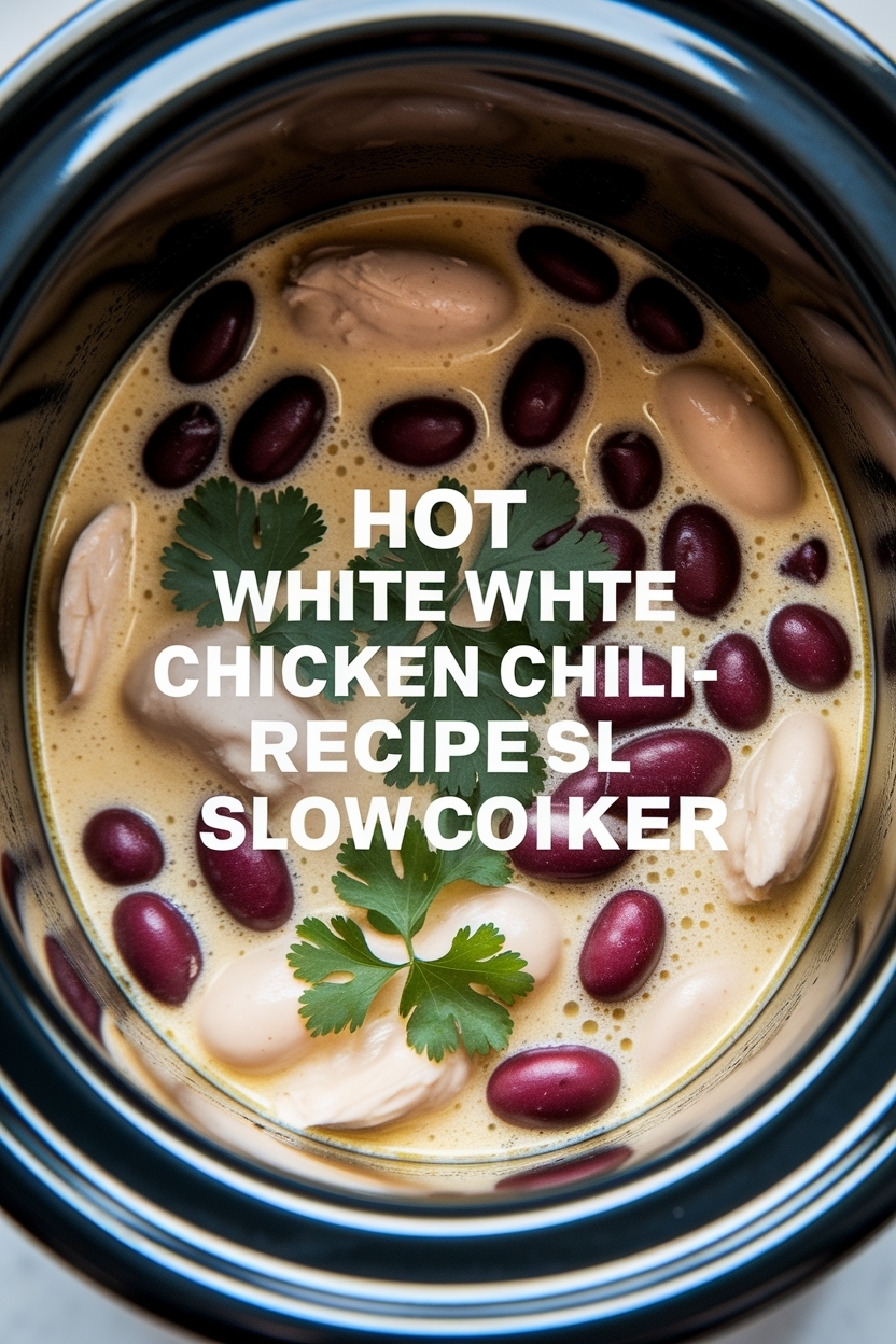 white chicken chili recipe slow cooker