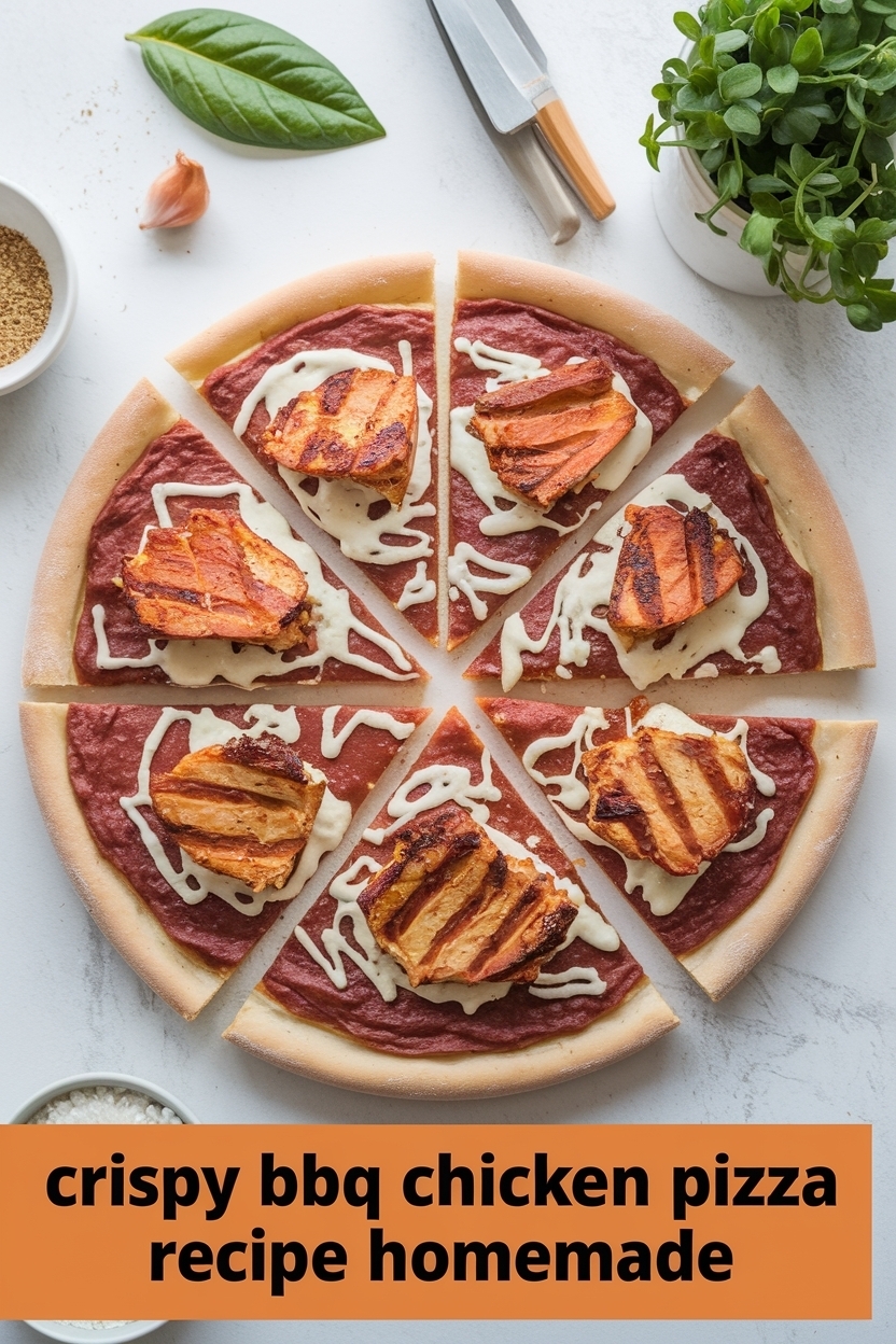 bbq chicken pizza recipe homemade