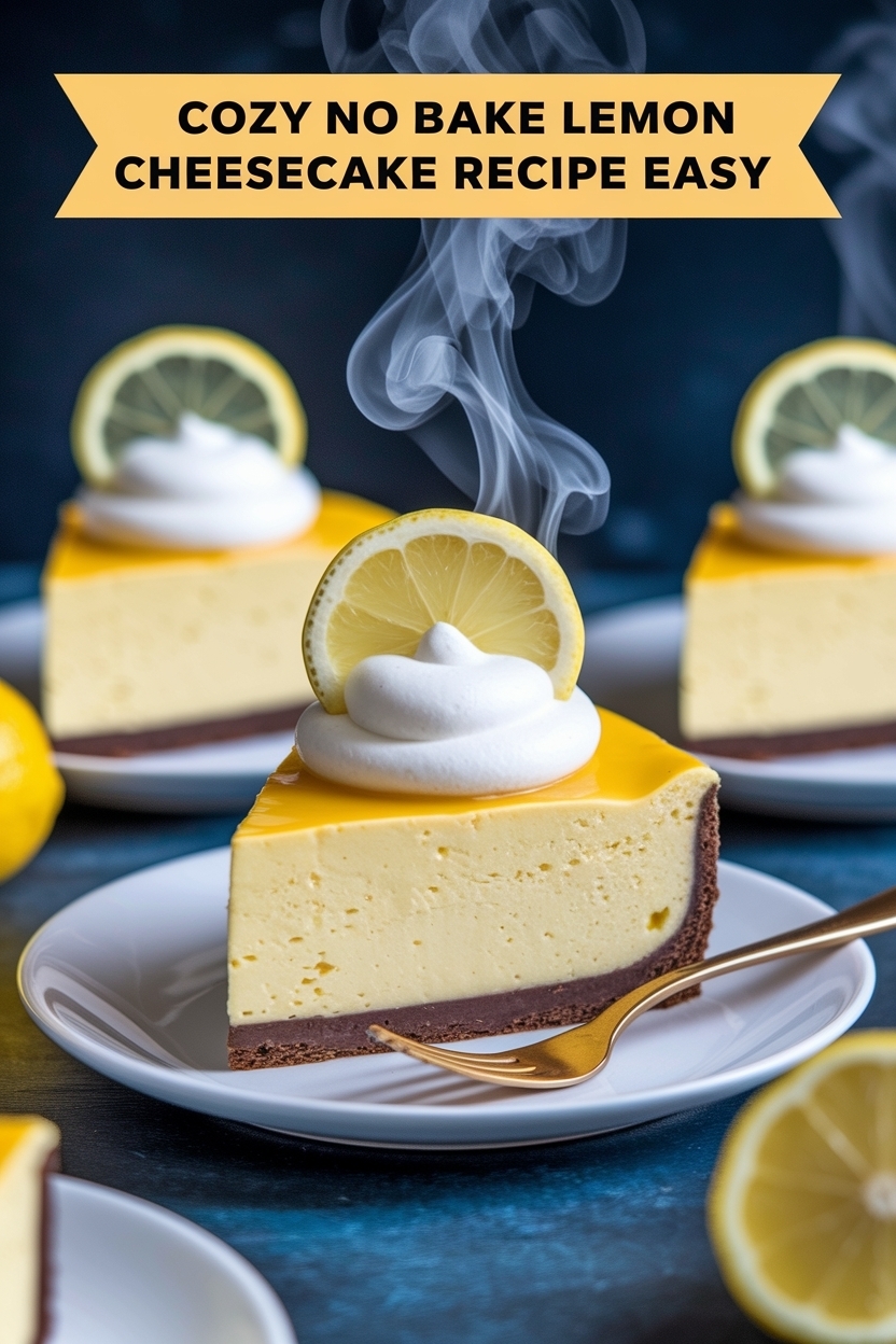 no bake lemon cheesecake recipe easy