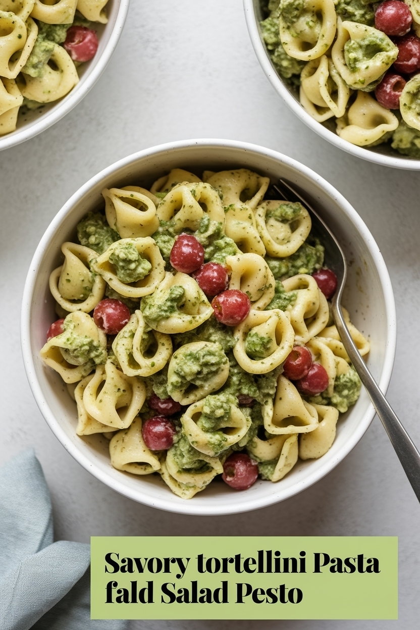 tortellini pasta salad pesto