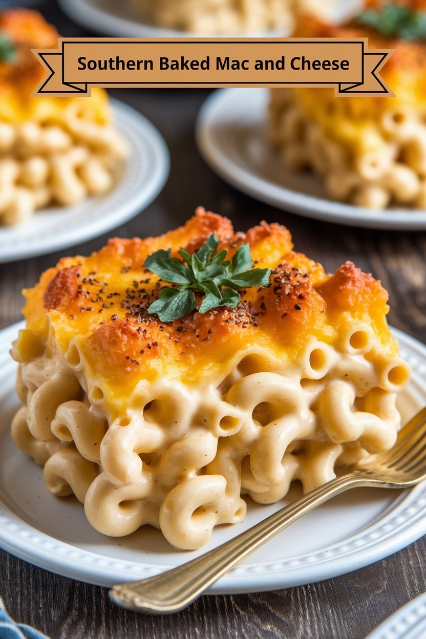 southern baked mac and cheese