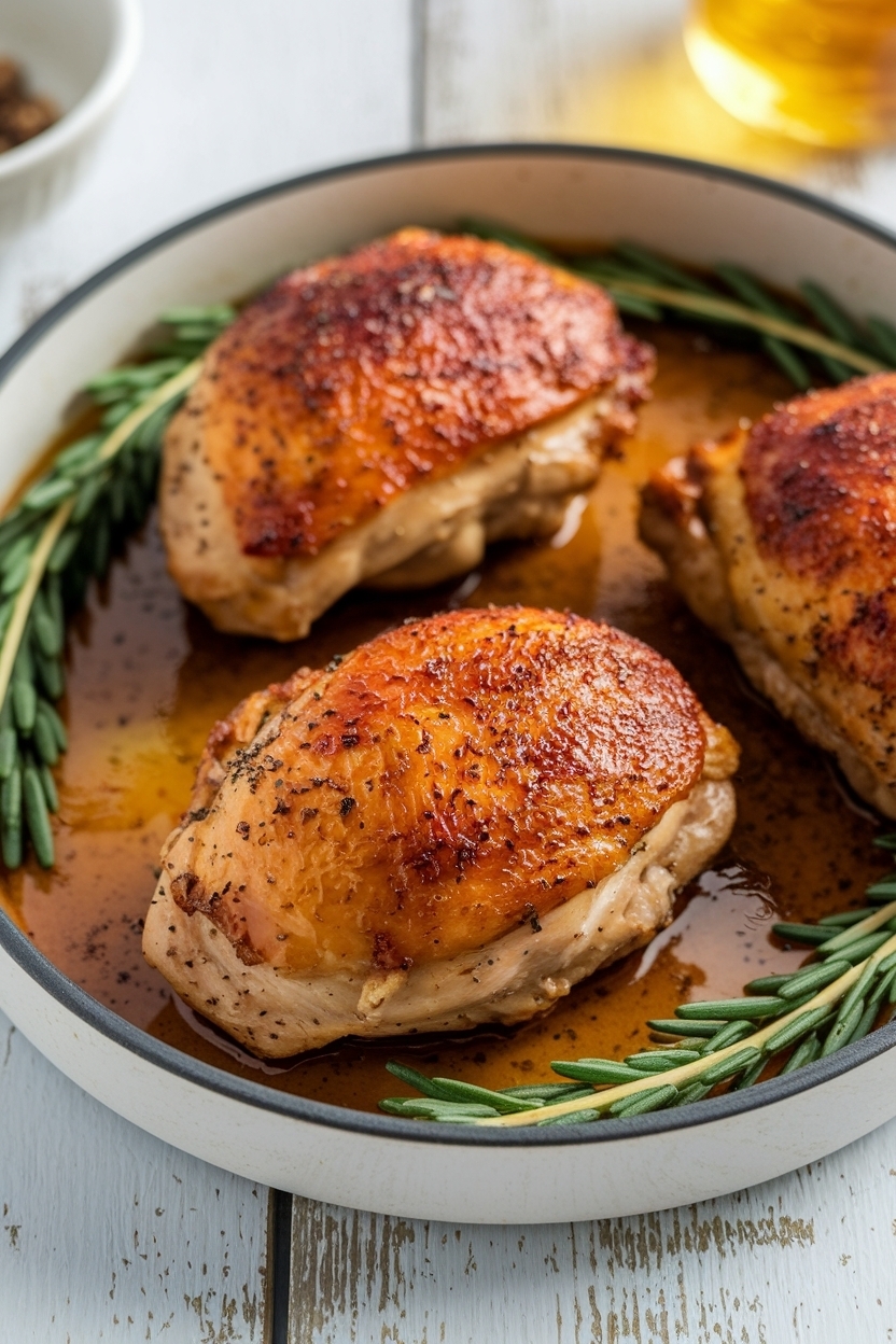 honey garlic chicken thighs baked