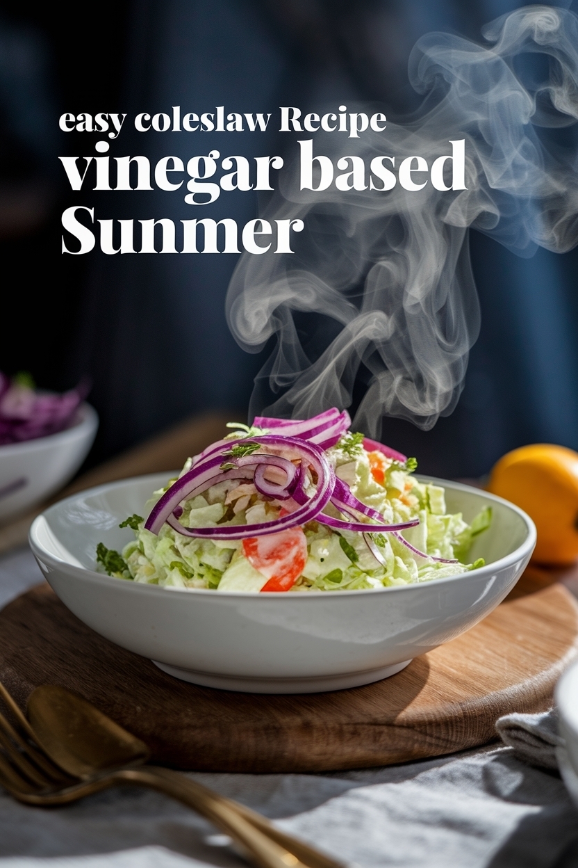 coleslaw recipe vinegar based summer